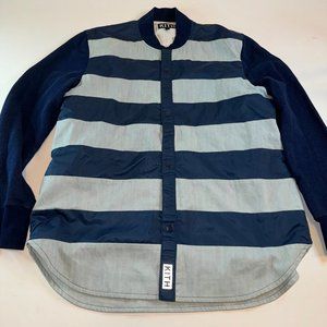 Kith Vintage Button Up Jacket Sz L 100 % Authentic